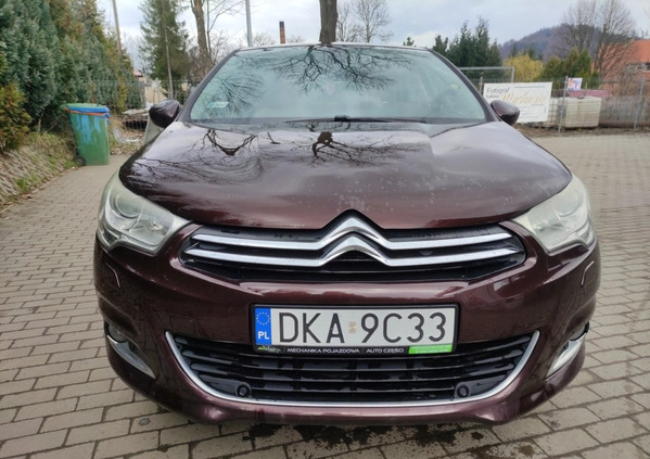 Citroen C4 cena 24900 przebieg: 138000, rok produkcji 2011 z Lubawka małe 46